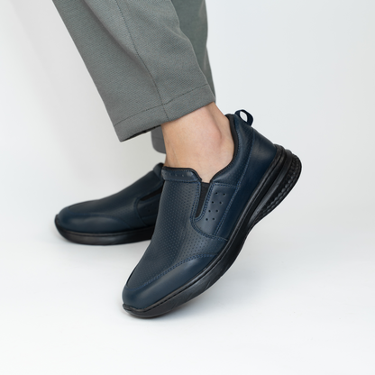 SPADRIE HOMMES NOIR ET BLEU